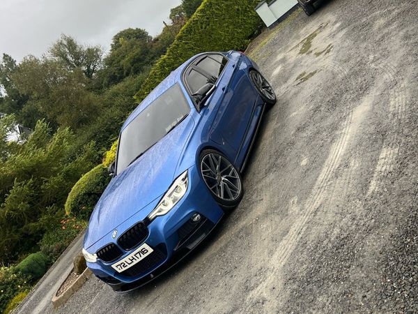 BMW 3-Series Saloon, Petrol Plug-in Hybrid, 2017, Blue