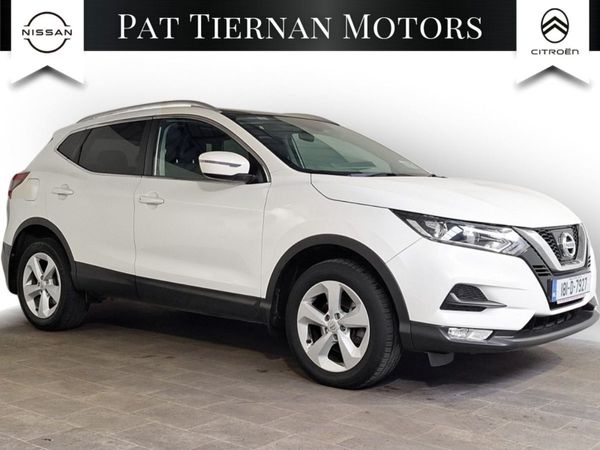 Nissan Qashqai MPV, Petrol, 2018, White