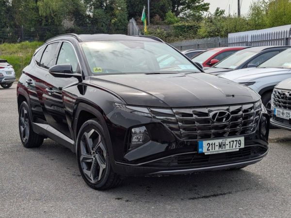 Hyundai Tucson SUV, Petrol Hybrid, 2021, Black