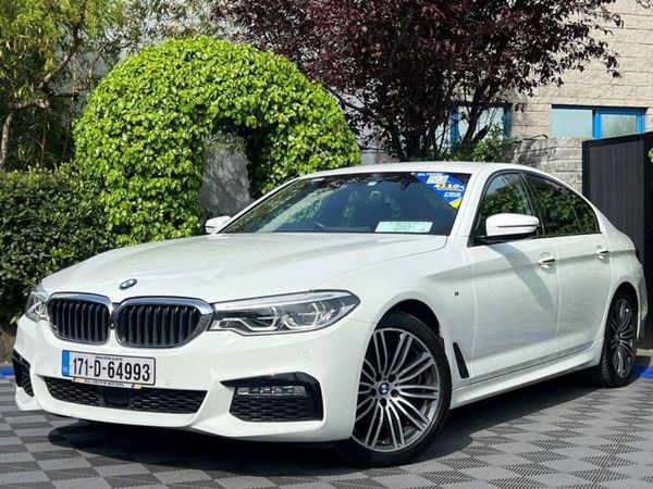 BMW 5-Series Saloon, Diesel, 2017, White