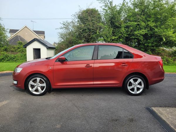 Skoda Rapid Saloon, Diesel, 2014, Red