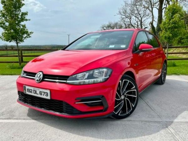 Volkswagen Golf Hatchback, Diesel, 2019, Red