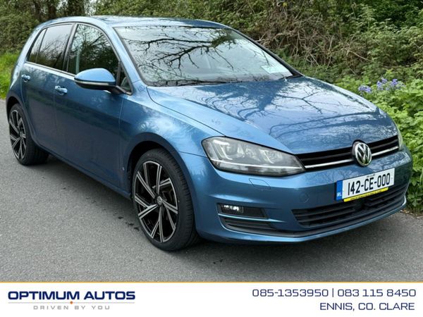 Volkswagen Golf Hatchback, Petrol, 2014, Blue