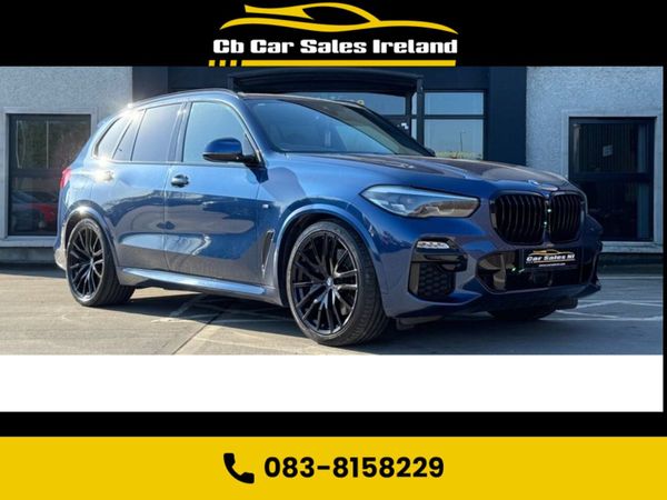 BMW X5 Estate, Diesel Hybrid, 2019, Blue