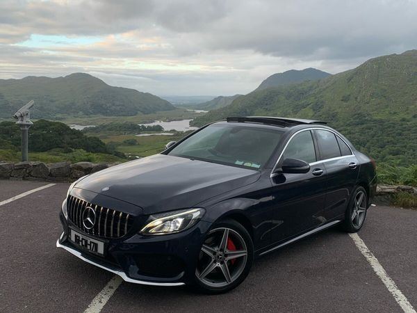 Mercedes-Benz C-Class Saloon, Diesel, 2016, Blue