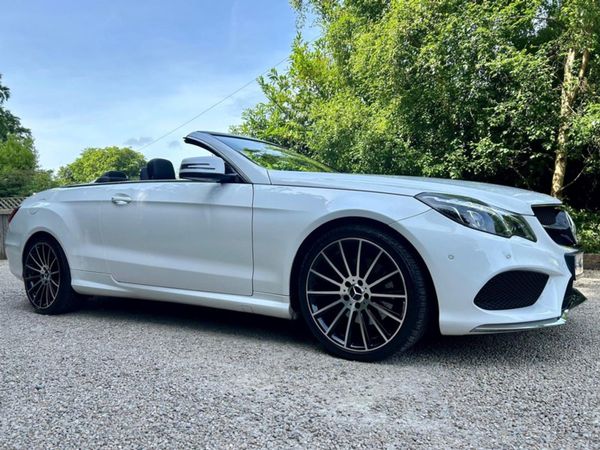 Mercedes-Benz E-Class Cabriolet, Diesel, 2016, White