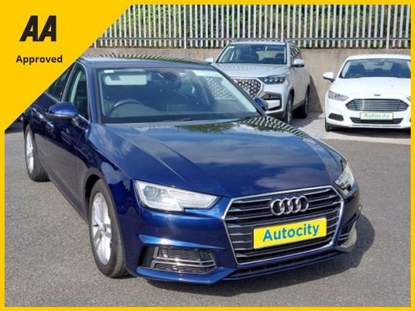Audi A4 Saloon, Diesel, 2019, Blue