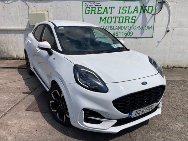 Ford Puma Hatchback, Petrol, 2021, White