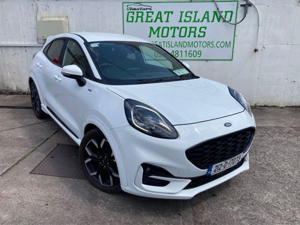 Ford Puma Hatchback, Petrol, 2021, White