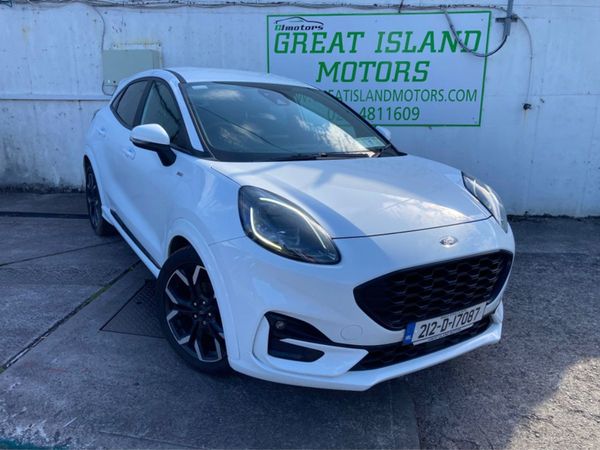 Ford Puma Hatchback, Petrol, 2021, White