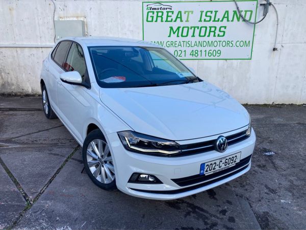 Volkswagen Polo Hatchback, Petrol, 2020, White