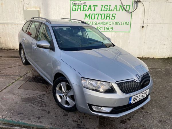 Skoda Octavia Estate, Diesel, 2015, Silver