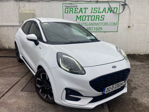 Ford Puma Hatchback, Petrol, 2021, White
