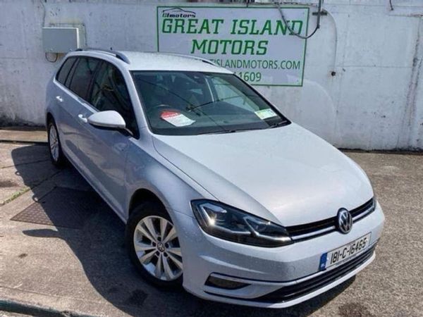 Volkswagen Golf Estate, Petrol, 2018, Grey