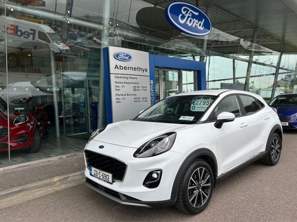 Ford Puma MPV, Petrol Hybrid, 2022, White