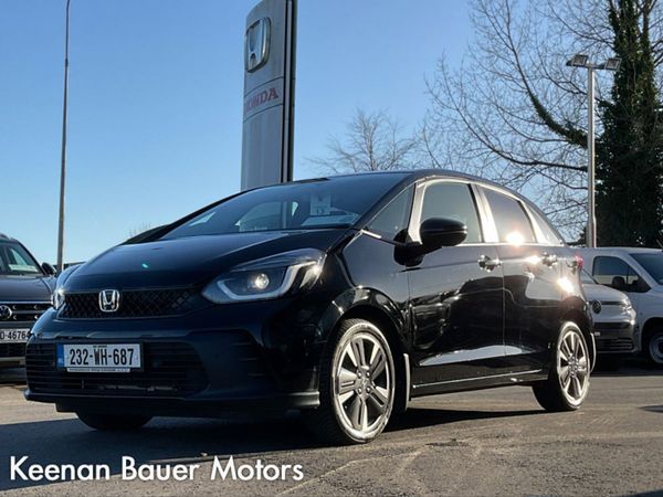 Honda Jazz Hatchback, Petrol Hybrid, 2023, Black