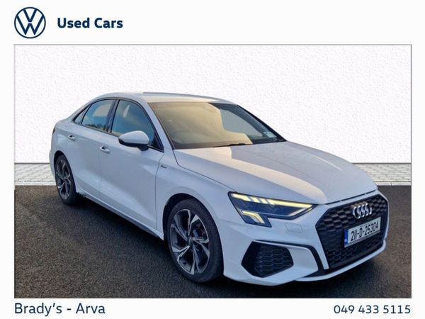 Audi A3 Saloon, Petrol, 2021, White