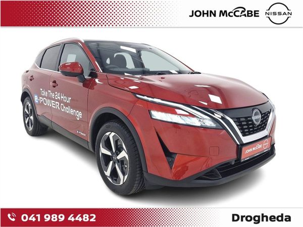 Nissan Qashqai SUV, Hybrid, 2025, Red