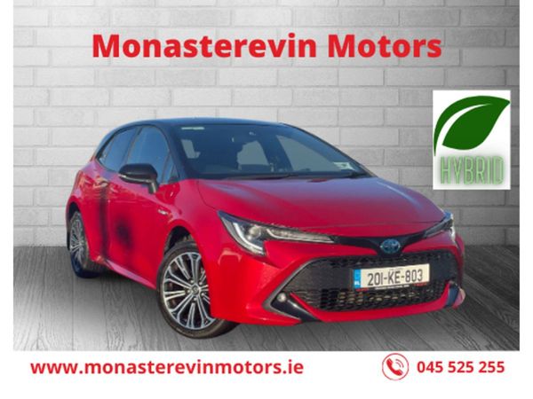 Toyota Corolla Hatchback, Petrol Hybrid, 2020, Red