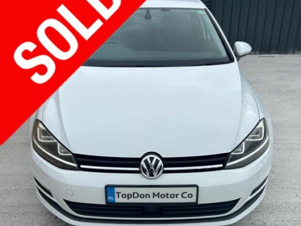 Volkswagen Golf Hatchback, Petrol, 2015, White
