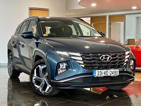 Hyundai Tucson SUV, Petrol Plug-in Hybrid, 2023, Blue