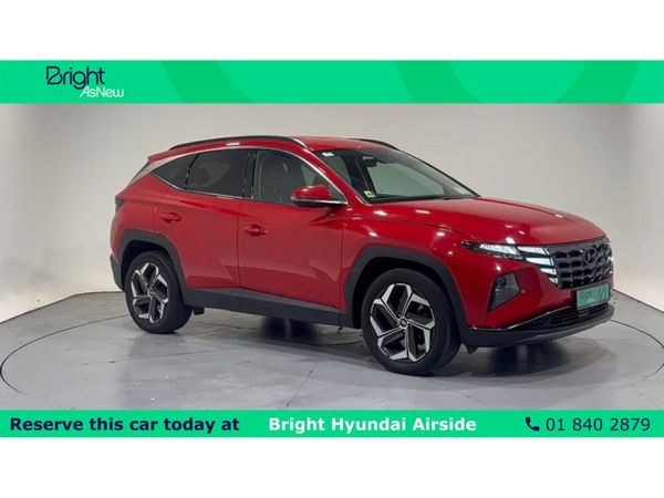 Hyundai Tucson MPV, Petrol Plug-in Hybrid, 2022, Red
