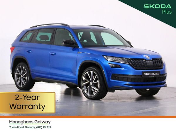 Skoda Kodiaq Estate, Diesel, 2021, Blue