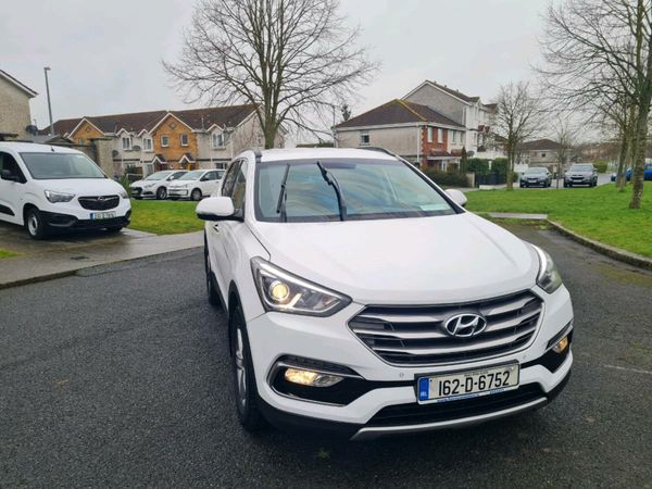 Hyundai Santa Fe SUV, Diesel, 2016, White