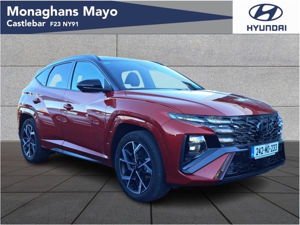 Hyundai Tucson MPV, Petrol Plug-in Hybrid, 2024, Red