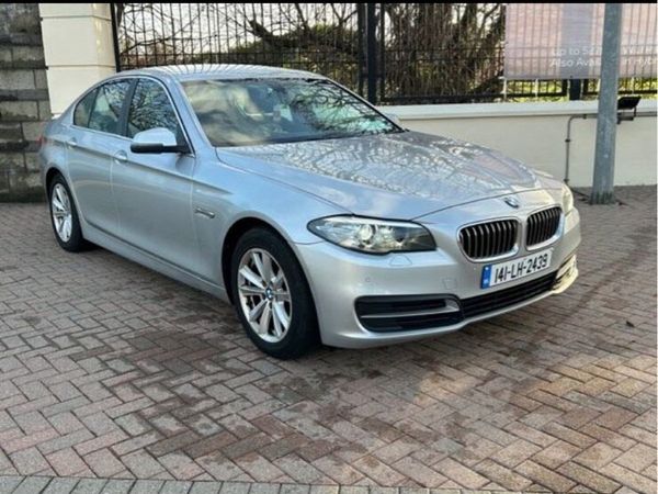 BMW 5-Series Saloon, Diesel, 2014, Silver
