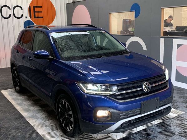 Volkswagen T-Cross SUV, Petrol, 2022, Blue
