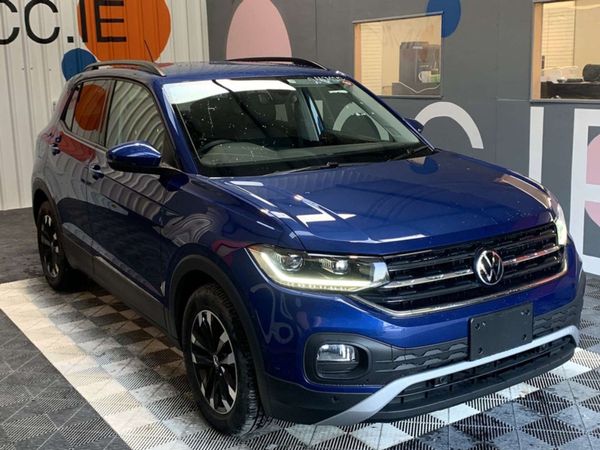 Volkswagen T-Cross SUV, Petrol, 2021, Blue