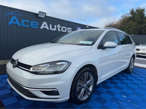 Volkswagen Golf Estate, Diesel, 2020, White