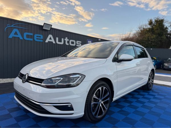 Volkswagen Golf Hatchback, Diesel, 2019, White