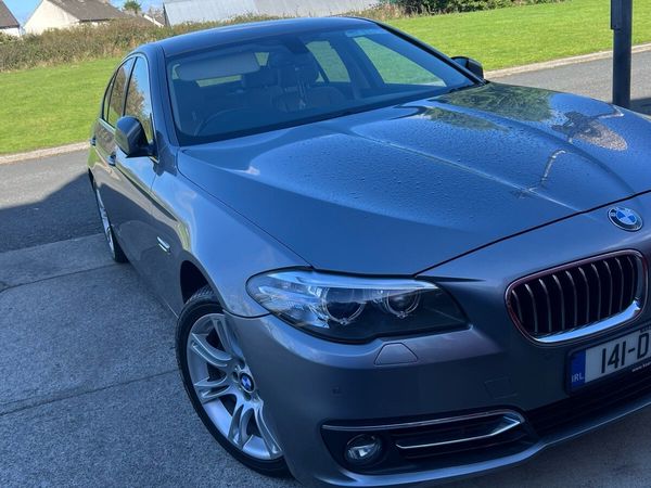 BMW 5-Series Saloon, Diesel, 2014, Grey