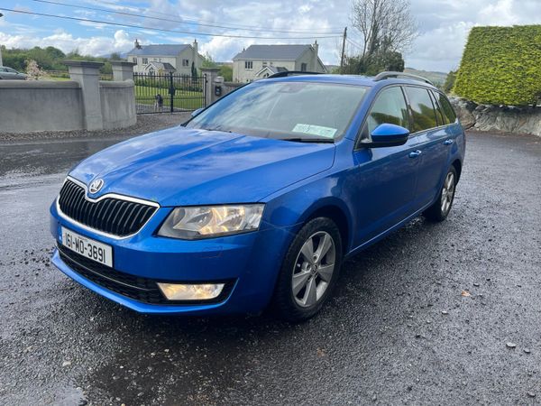 Skoda Octavia Estate, Diesel, 2016, Blue