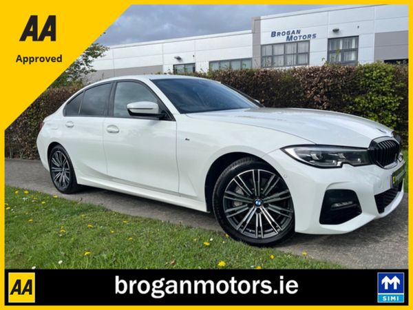 BMW 3-Series Saloon, Petrol Hybrid, 2021, White
