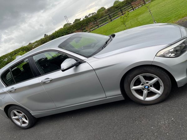 BMW 1-Series Hatchback, Diesel, 2015, Silver