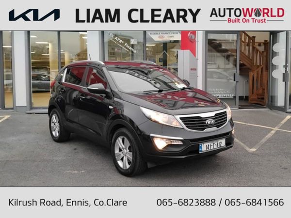 Kia Sportage Estate, Diesel, 2014, Black