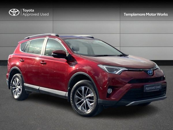 Toyota RAV4 SUV, Hybrid, 2018, Red