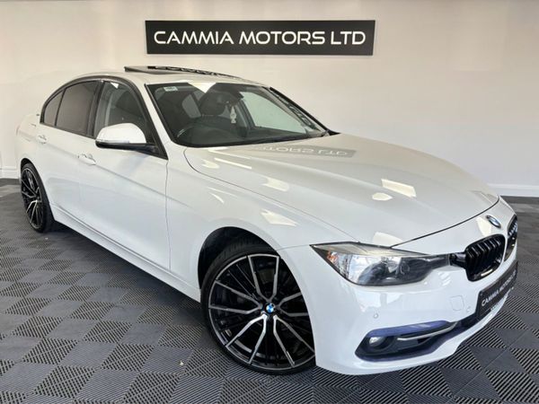 BMW 3-Series Saloon, Hybrid, 2016, White