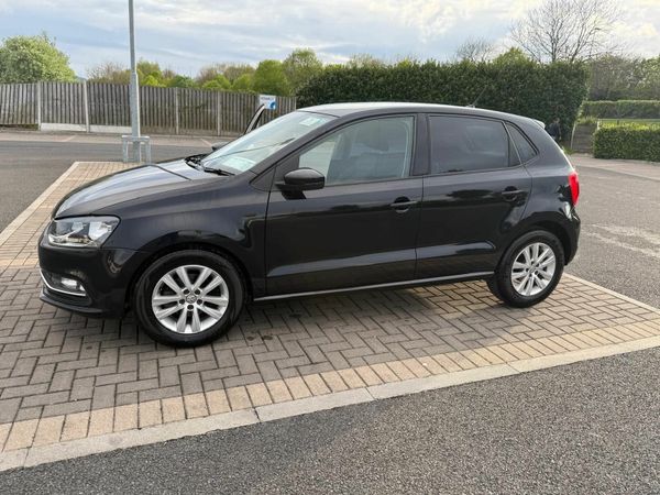 Volkswagen Polo Hatchback, Petrol, 2016, Black
