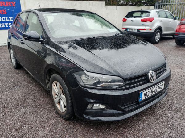 Volkswagen Polo Hatchback, Petrol, 2018, Black