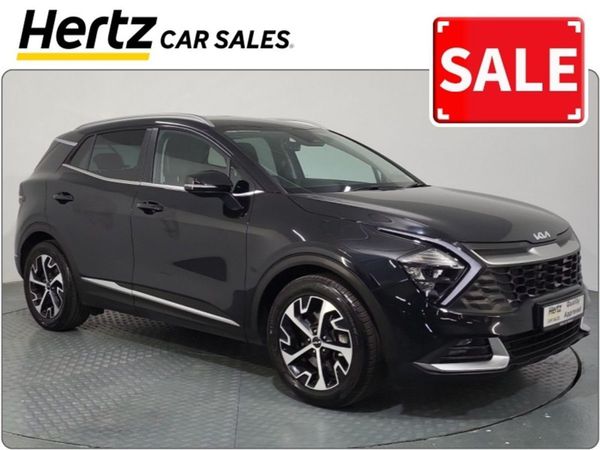 Kia Sportage SUV, Diesel Hybrid, 2023, Black