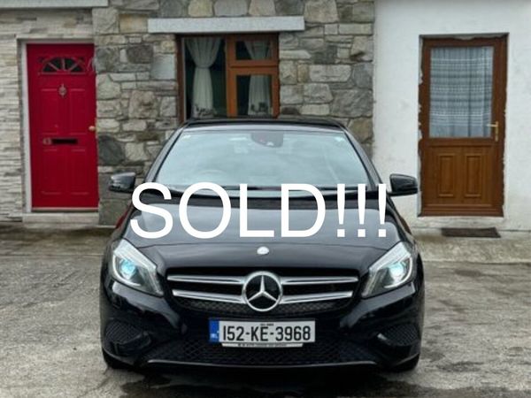 Mercedes-Benz A-Class Hatchback, Petrol, 2015, Black