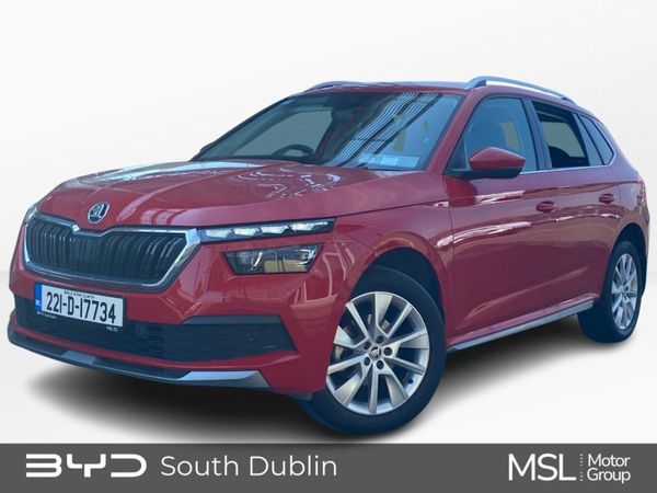 Skoda Kamiq Hatchback, Petrol, 2022, Red