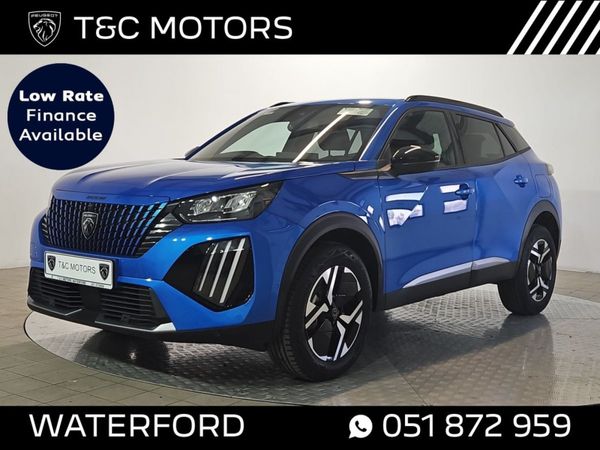 Peugeot 2008 SUV, Petrol Hybrid, 2025, Blue