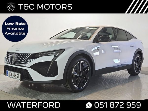 Peugeot 408 Hatchback, Petrol Hybrid, 2025, White
