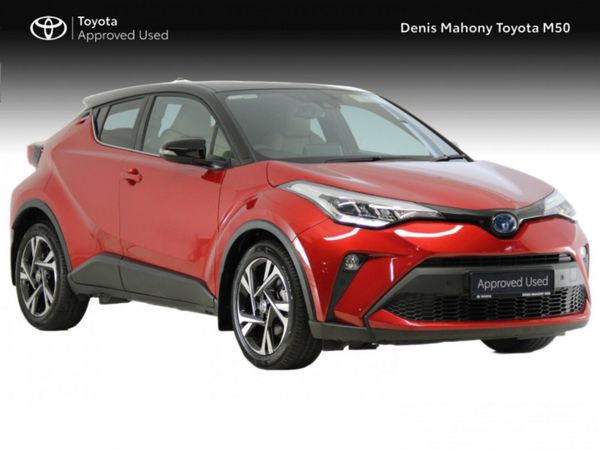 Toyota C-HR SUV, Petrol Hybrid, 2023, Red