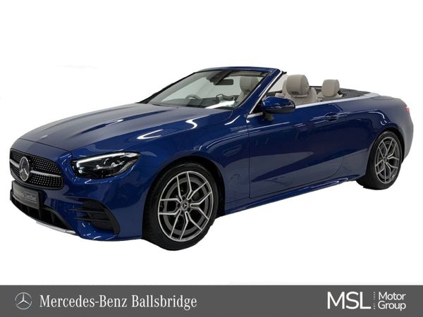 Mercedes-Benz E-Class Cabriolet, Petrol, 2022, Blue